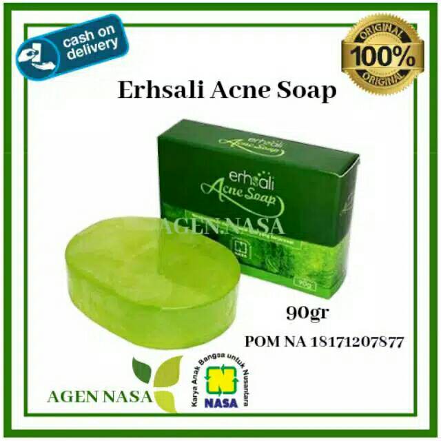 ERHSALI ANTI ACNE SOAP ORI NASA sabun anti jerawat