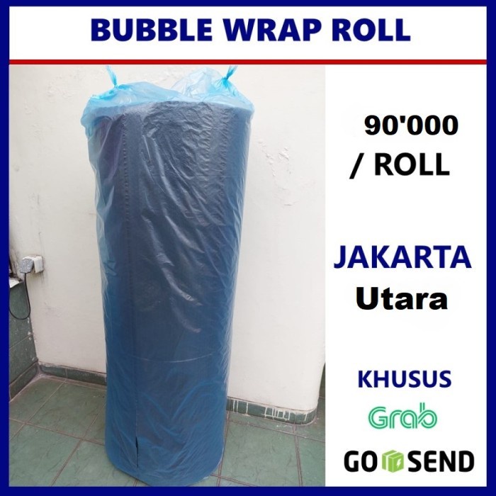 

SJS PLASTIK BUBBLE WRAP 125cmx50 METER / BUBBLE WRAP TEBAL / TERMURAH