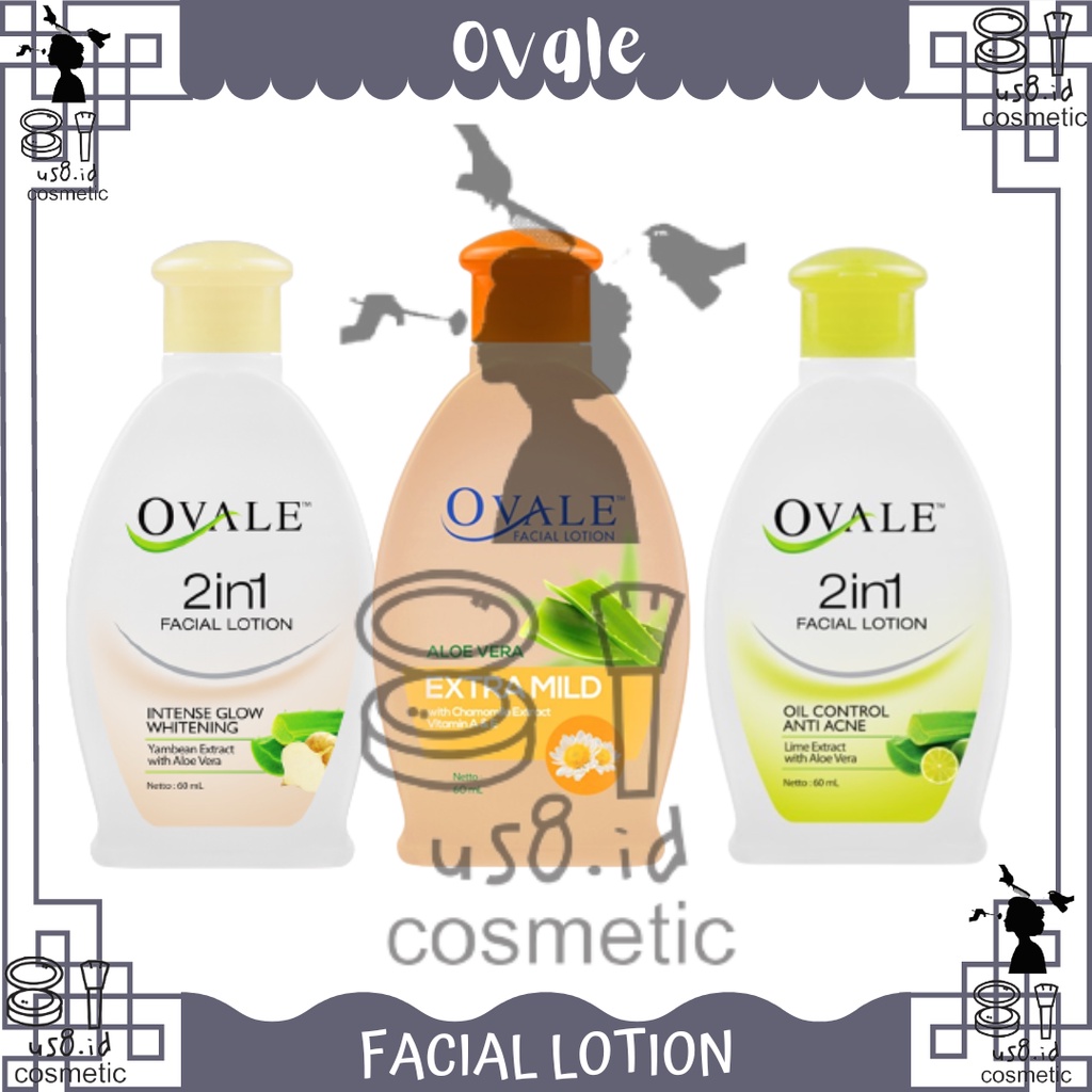 Ovale Facial Lotion Bengkoang (Toner) 60ml