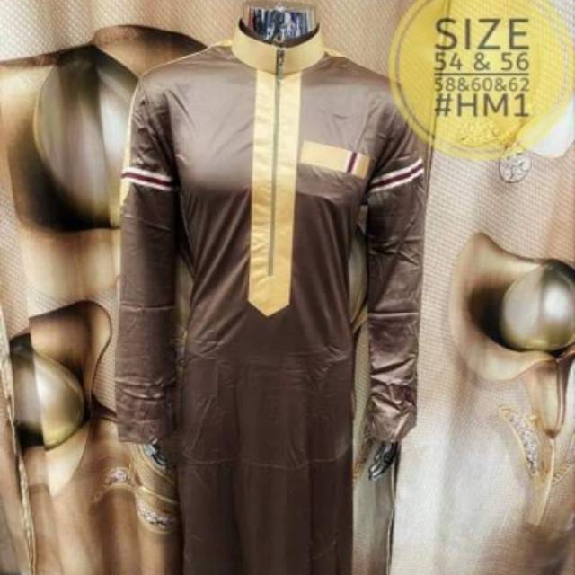 Jubah pria Daffa Al haromain import mesir original