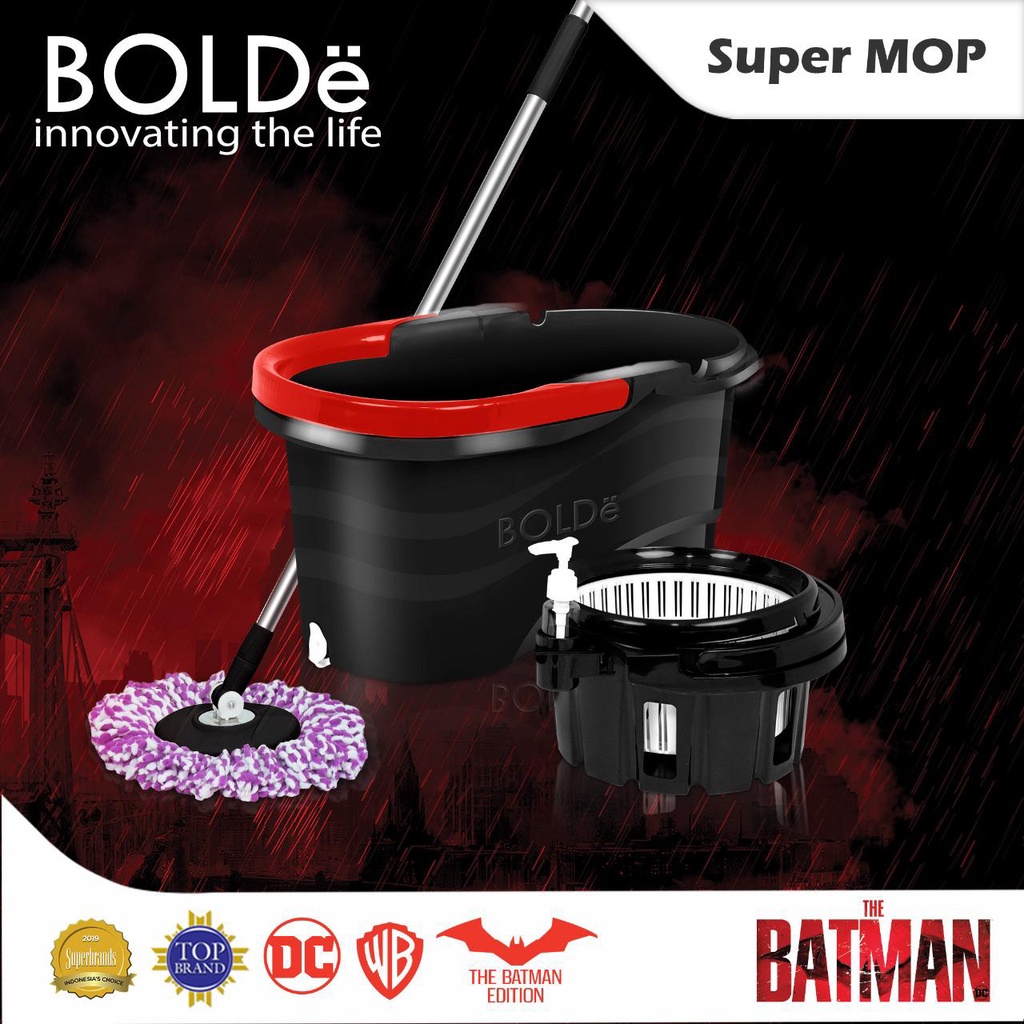 SUPER MOP SUPER HEROES PREMIUM ALAT PEL