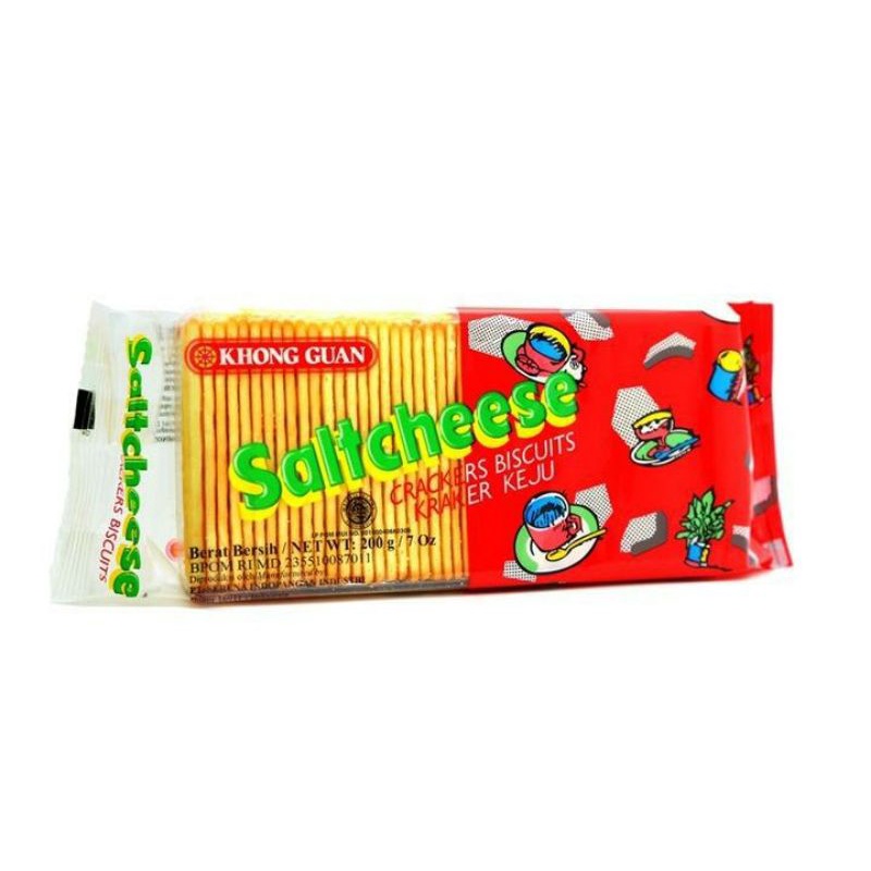 

Saltcheese Crackers Keju 200g