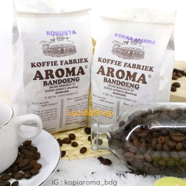 

Kopi Aroma robusta Mokka robusta Asli Bandung Fresh Banget