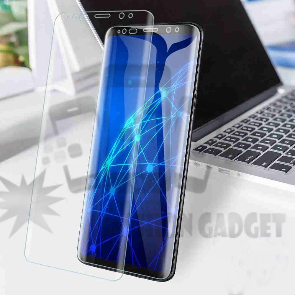 Tempered Glass Samsung Galaxy S9 Plus Colour Bagian Depan / Screen Protector Full Cover