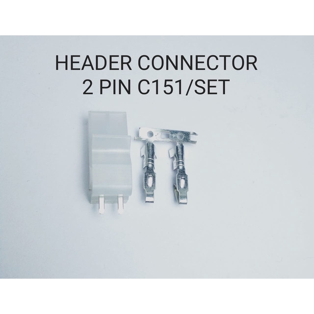 [CON-9009] HEADER CONNECTOR 2P C151/SET