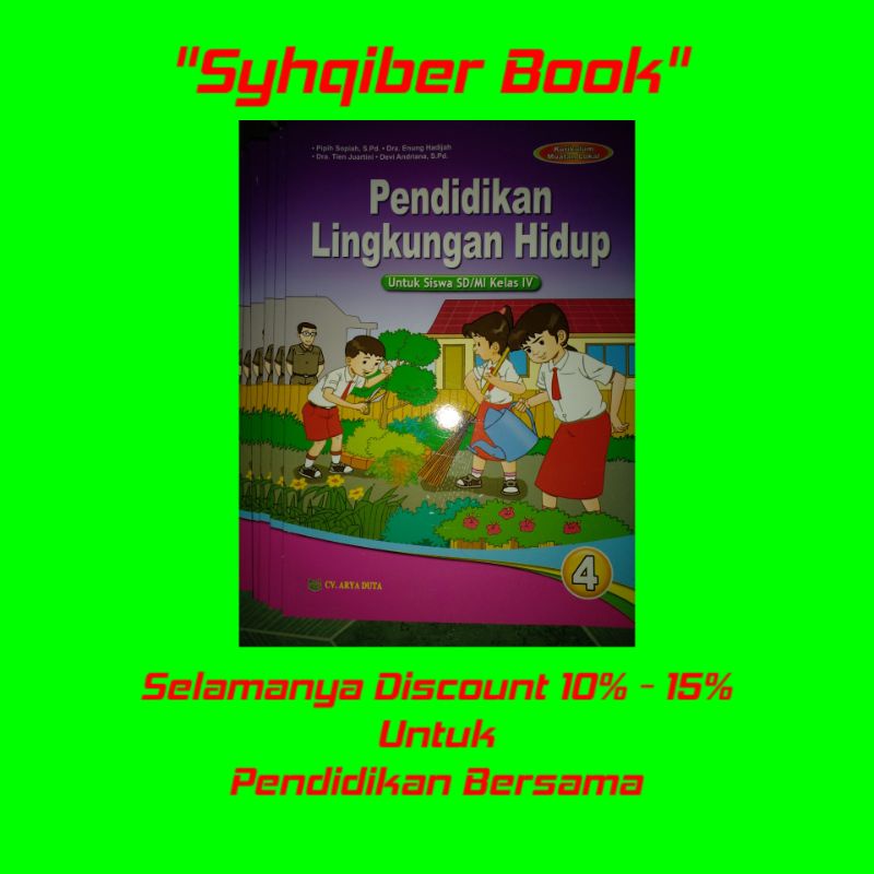 

PLH Pendidikan Lingkungan Hidup SD/MI kelas 4