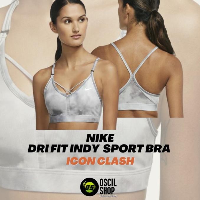 Nike Dri Fit Indy sport bra Womens Icon Clash
