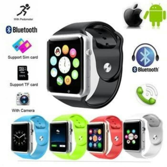 JAM TANGAN SMARTWATCH A1 JAM PINTAR SMARTWATCH A1