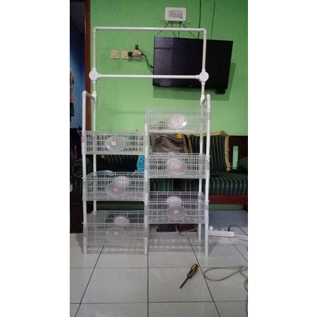 RAK SUSUN SERBAGUNA / KERANJANG DAGANGAN / RAK WARUNG
