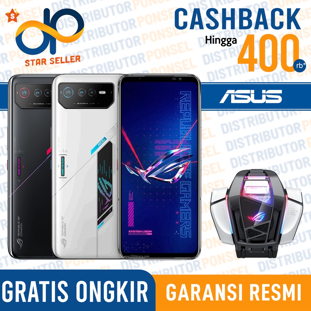 Asus ROG Phone 6 Batman Edition 12GB+256GB Garansi Resmi Rog Phone 6 16GB+512GB - 12GB+256GB 8GB+256GB