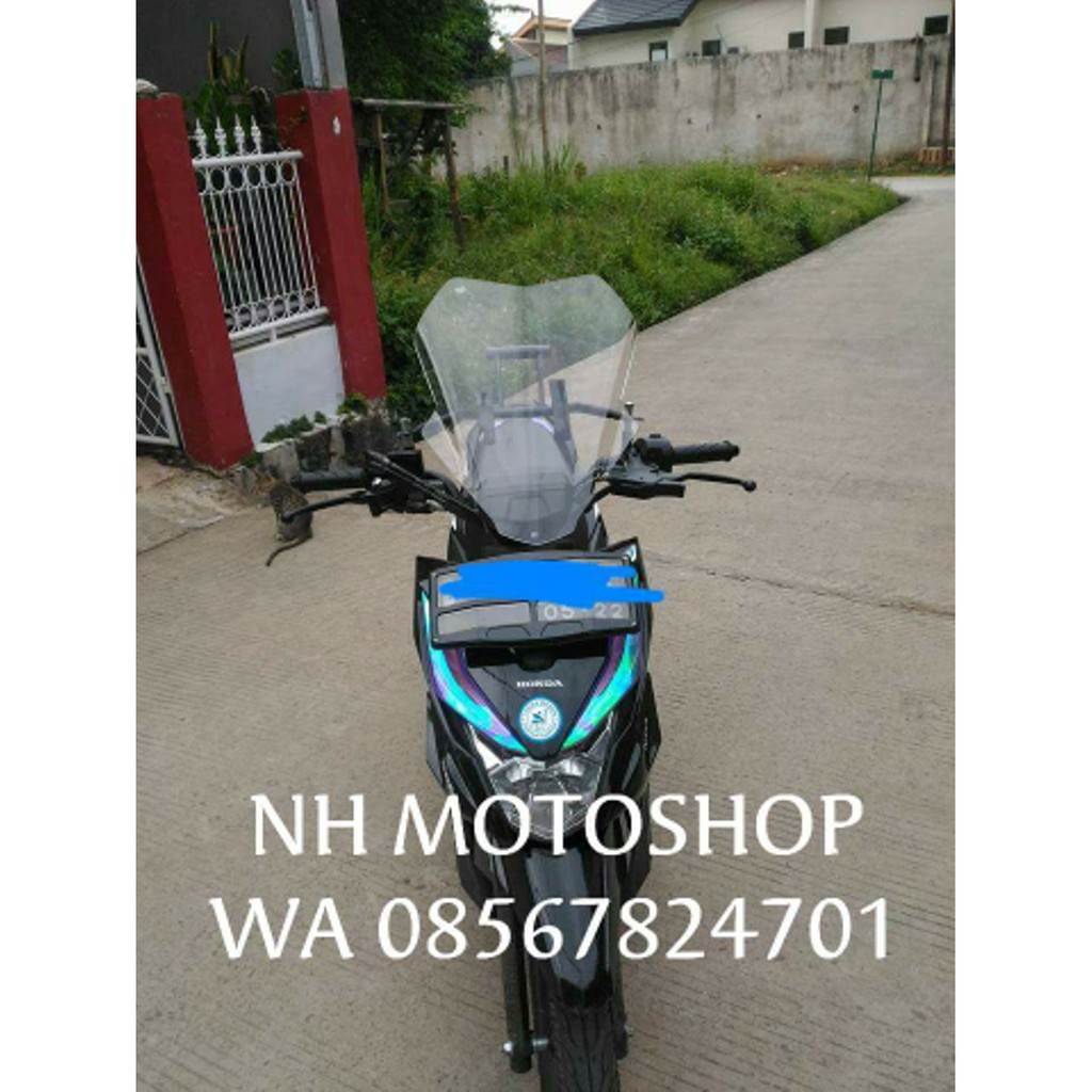BRACKET BREKET WINDSHIELD VISOR HONDA BEAT STREET TERBAGUS Shopee Indonesia