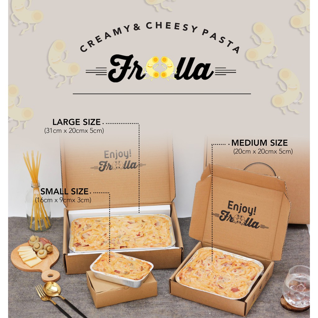 

Frolla Pasta , Smoked Beef Makaroni Macaroni Schotel with Mushroom / Makaroni Panggang
