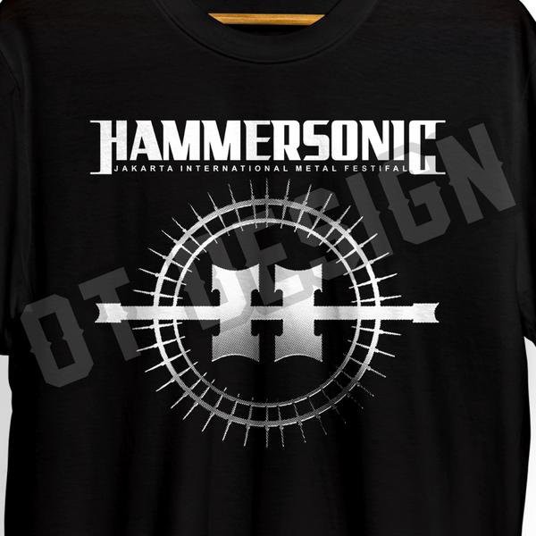 Super Murah Kaos Konser - Bukan Ticket Box Hammersonic 2016 Jakarta International Metal/Rock Festi