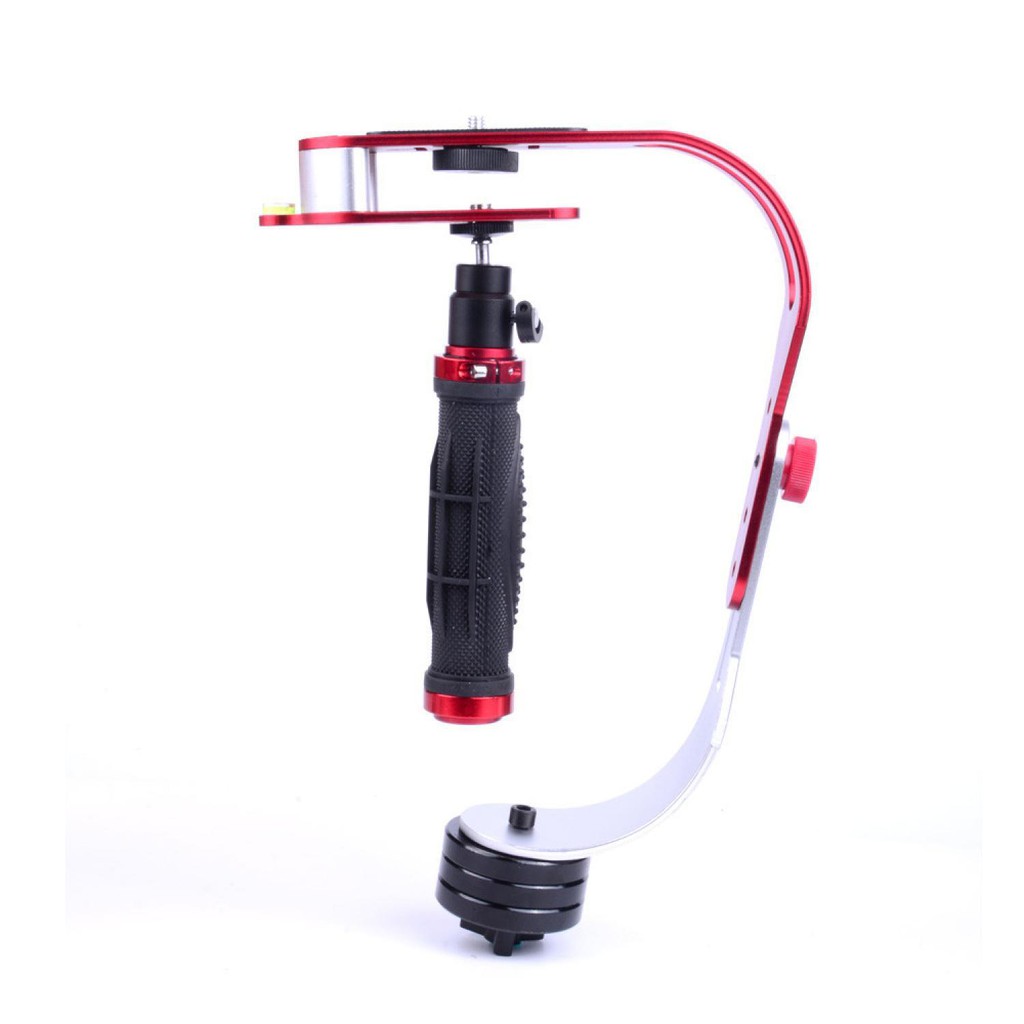 Taffware Handheld Stabilizer Kamera DSLR GoPro Xiaomi Yi - W01 [Merah]