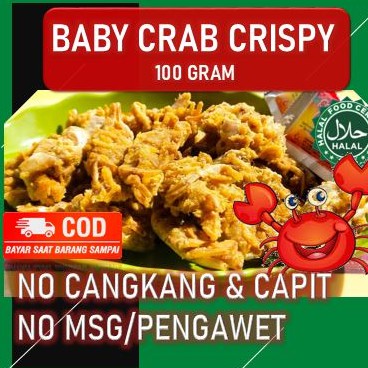 

Snack Cemilan Halal Baby Crab - 100gr