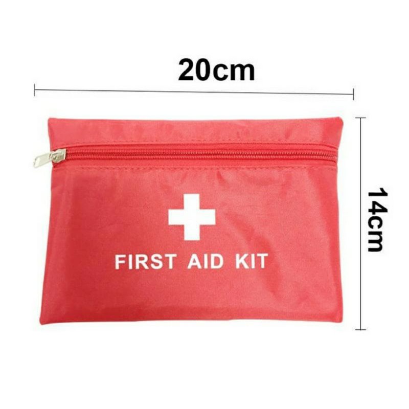 Kotak P3K 13in1 super lengkap Travel first Aid Kid Bag tas obat P3K portable