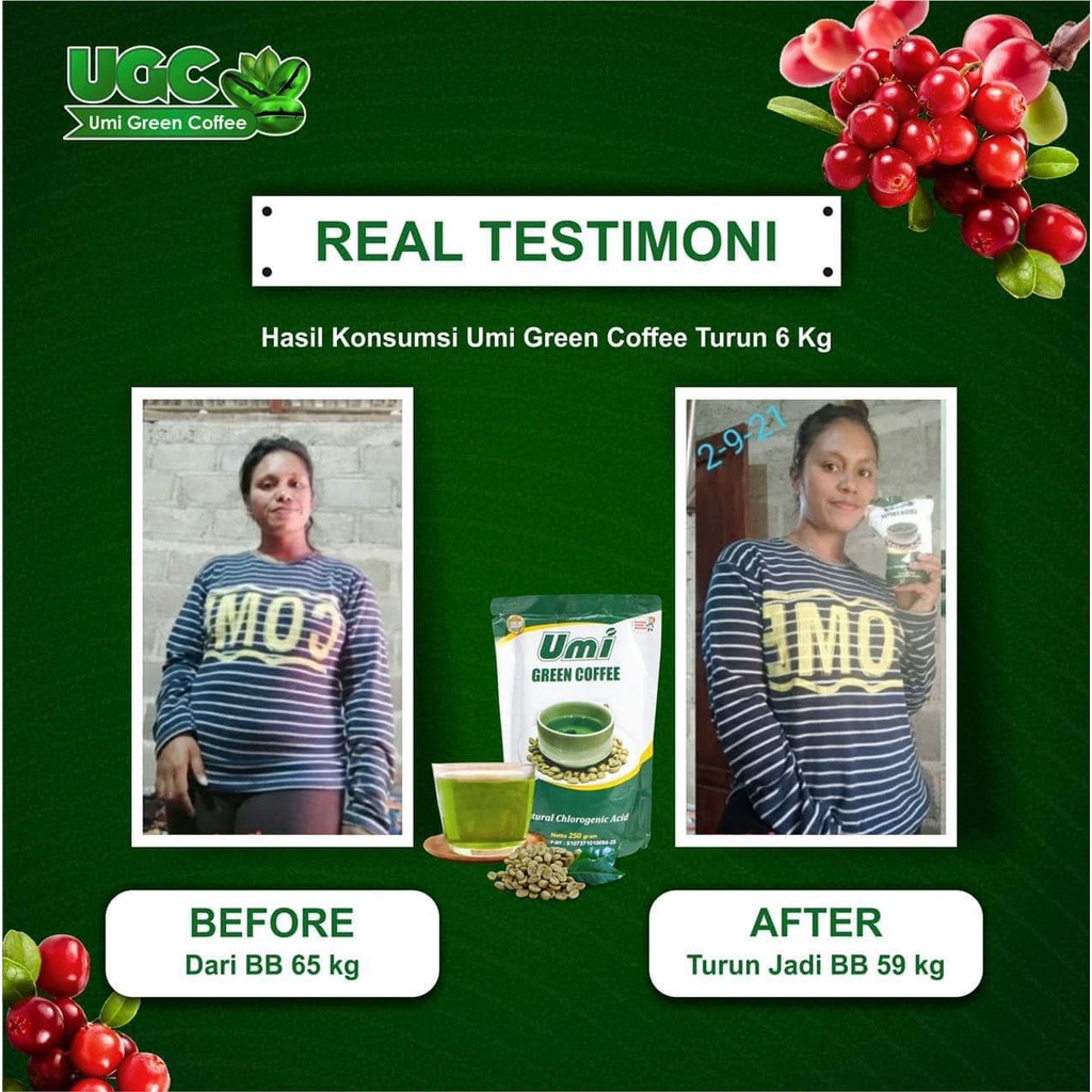 UGC Umi Green Coffee Original 100% Herbal