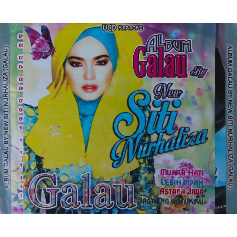 kasetkucollection siti nurhaliza Vcd Karaoke Album galau