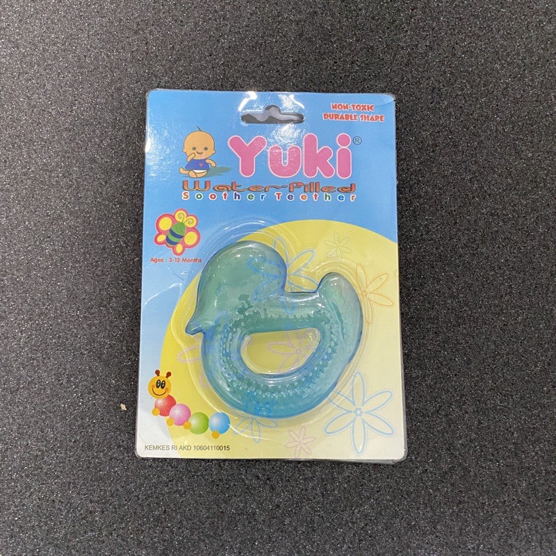 Yuki Gigitan Bayi baby air / water filled soother Teether Baby Motif Bebek