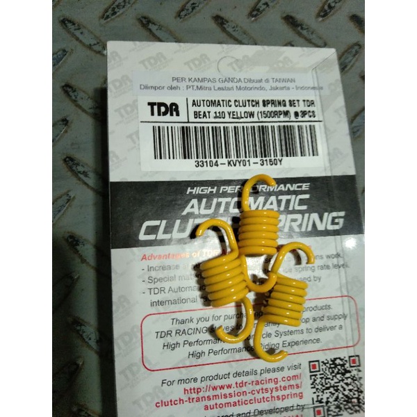 PAKETPER CVT TDR BRAT/VARIO110 + PER KAMPAS GANDA TDRBEAT
