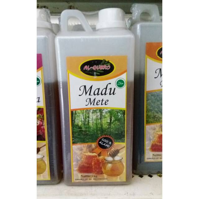 

Madu Asli Mete Al Qubro Murni 1kg