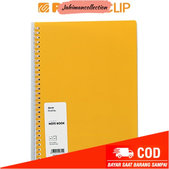 

✨ BISA COD ✨ NOTEBOOK B5 DAIICHI DPR25B5420060 YELLOW