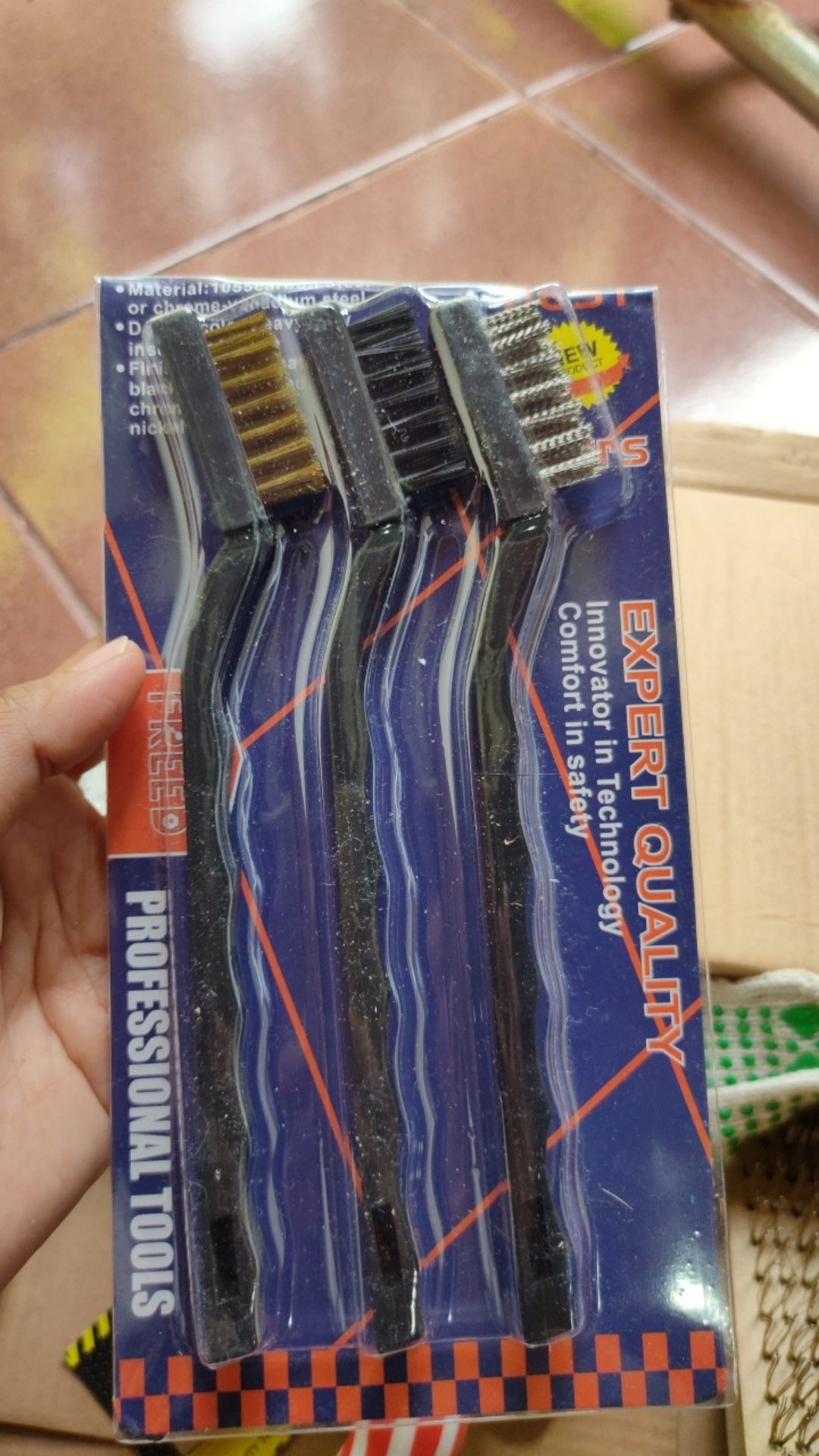 Sikat Kawat Mini Isi 3 Pic Joker