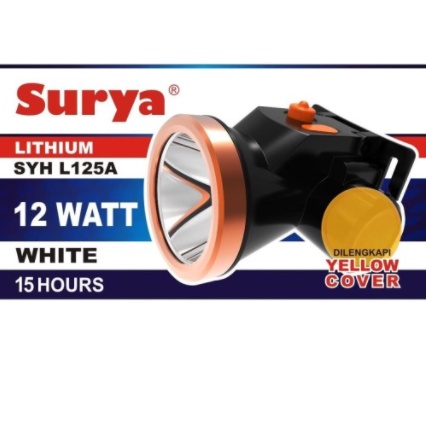 Senter Super Terang 12 Watt || Senter Kepala Surya syt 305 A