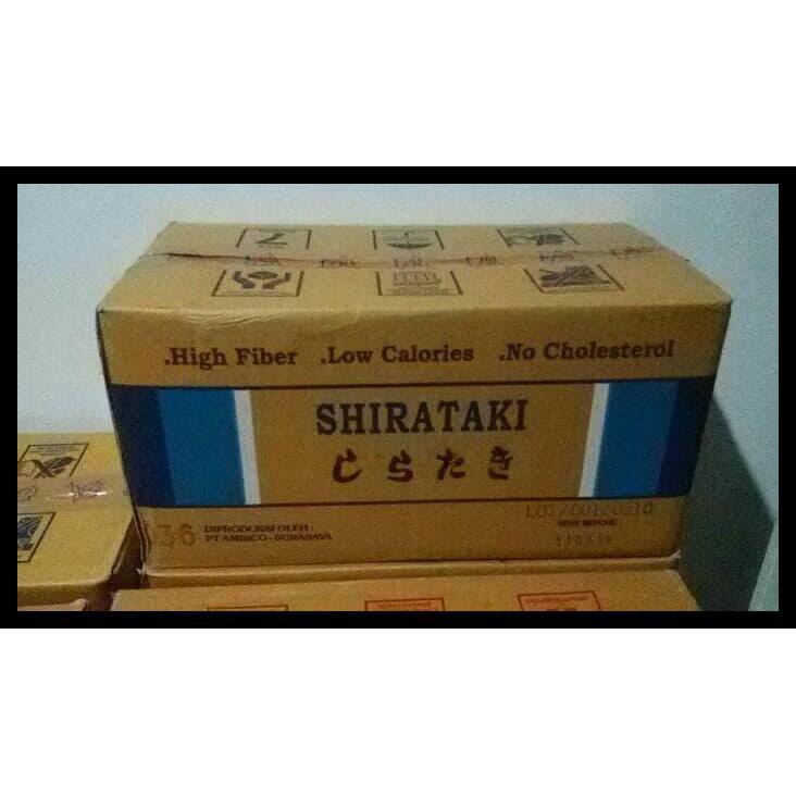 

Mie Shirataki Biru Per Box Isi 25Pack Khusus Gojek Promo