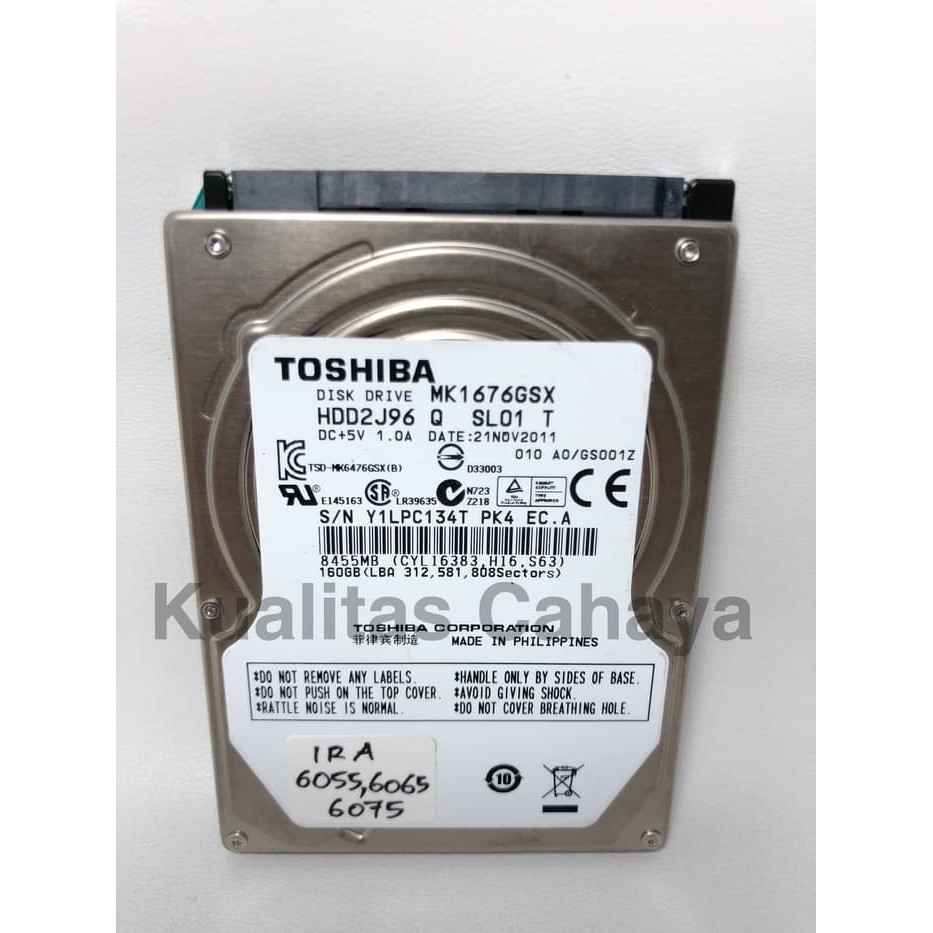 Hard Disk Mesin Fotokopi Canon IRA Advance 6055/6065 dan 6075