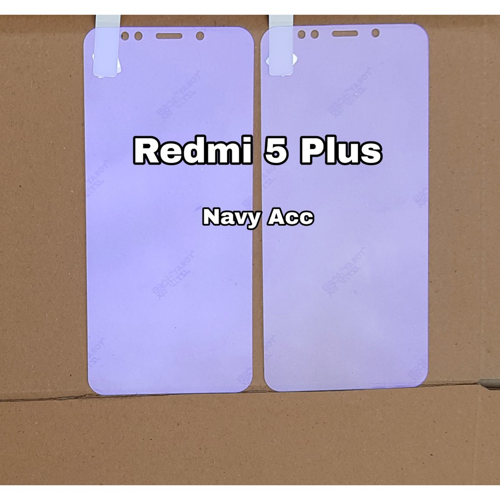 Tempered Glass Anti Uv Redmi Note 5 Pro - Redmi 5 Plus Tempered Anti Blue Light