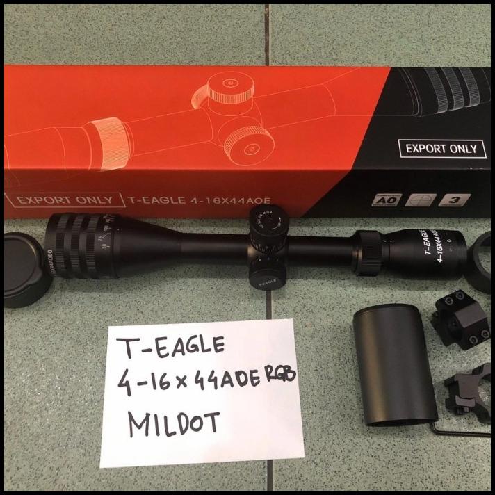 Teropong T-Eagle 4-16X44Aoe Mildot /Telescope T-Eagle Mildot