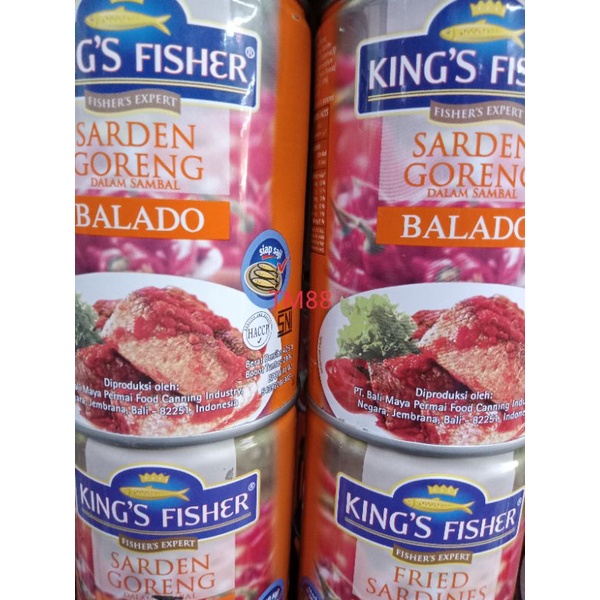 

FRIED SARDINES IN BALADO/SARDEN GORENG DALAM SAMBAL BALADO KING'S FISHER