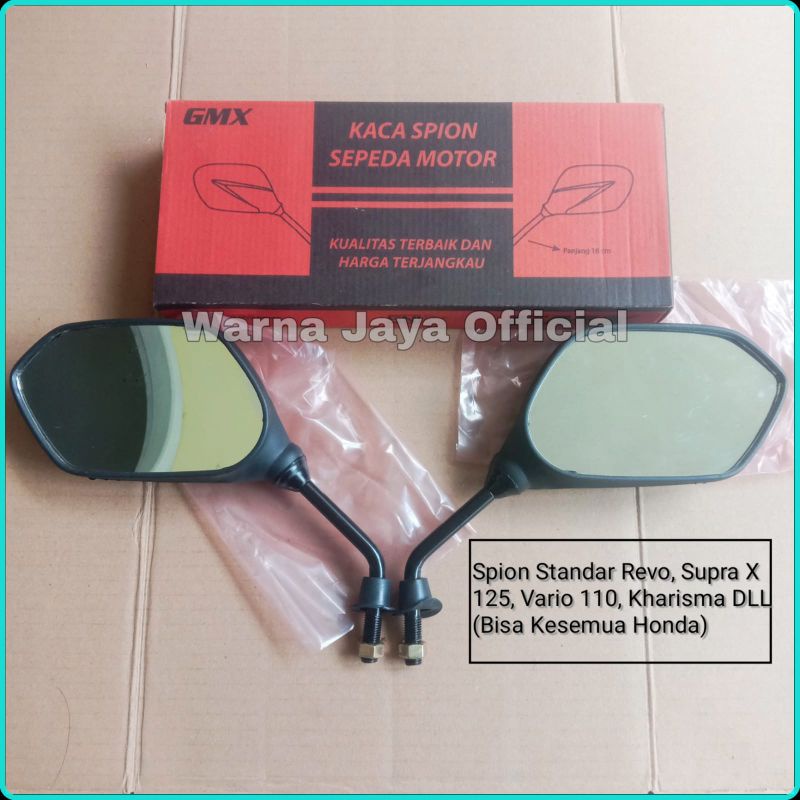 UNTUK MOTOR HONDA Spion Standar Supra x 125 Revo Vario Blade dll Spion Sepion Ban Oli Body Gear Rant