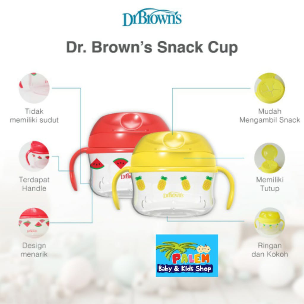 Dr. Brown's Snack Cup / tempat snack bayi