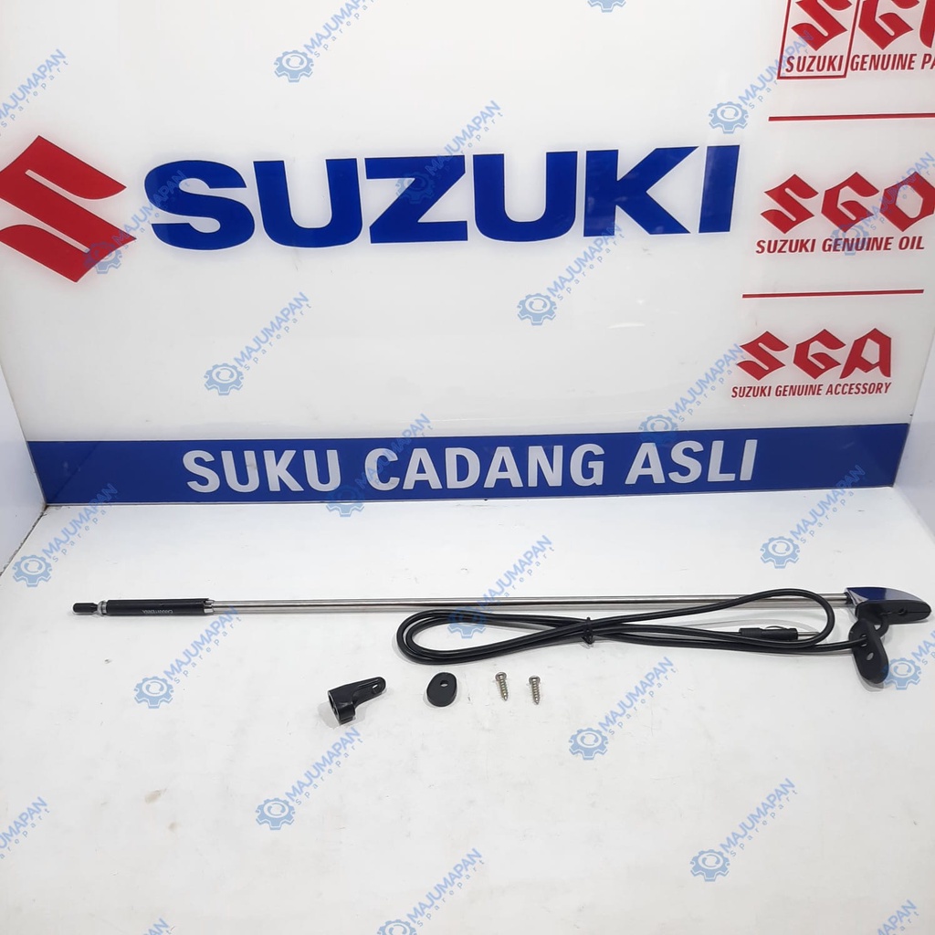 ANNTENA ANTEN ANTHENA ANTENA RADIO SUZUKI JIMNY KATANA CARRY EXTRA CHROME CROME