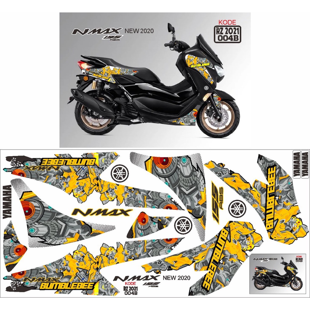 striping nmax new 2020 / decal nmax new 2020 / variasi nmax new 2020