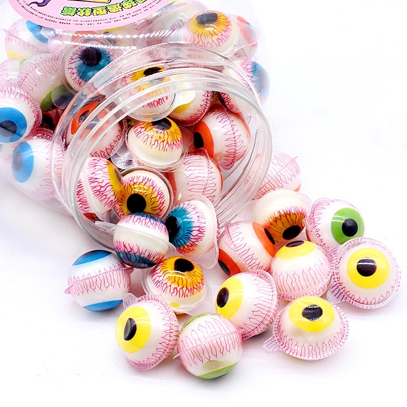 [HALAL] TROLLY EYES - JELLY GUMMY VIRAL MATA - PERMEN GUMM TROLLI HALAL -  GUMMY VIRAL - 1pcs Trolli
