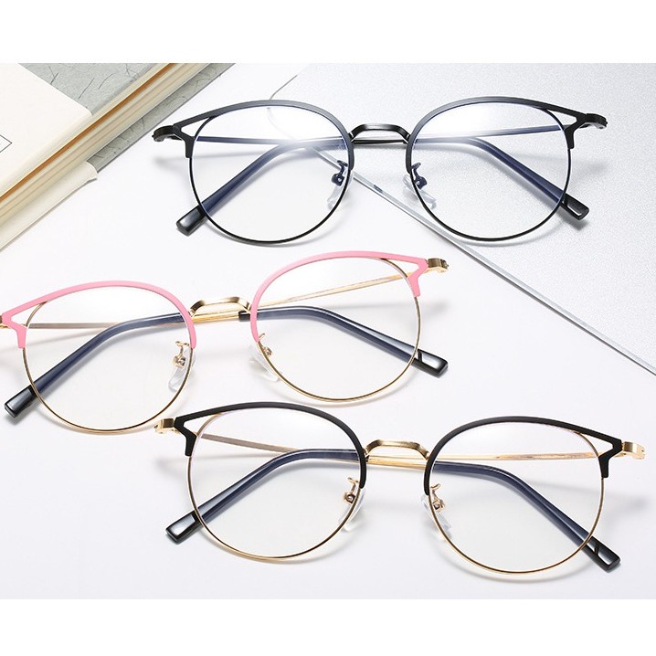 【0-500°Kacamata Myopia Anti Radiasi Dengan Power Frame Untuk Pria