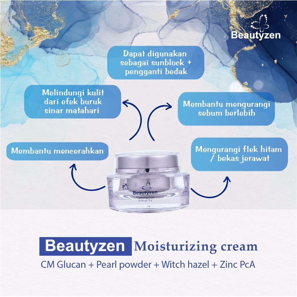 Beautyzen Skincare Series All Varian Soft Cleansing Lotion Gentle Refreshing Toner UV Protector 8 To 8 Energizer Cream Oxy Face Cream Moisturizing Cream Mud Mask Skinrich Serum Original KK Indonesia