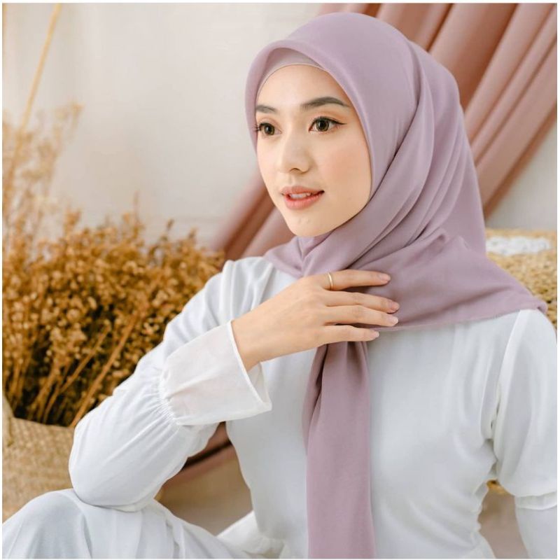 Jilbab Segiempat Paris Premium Anti Letoy