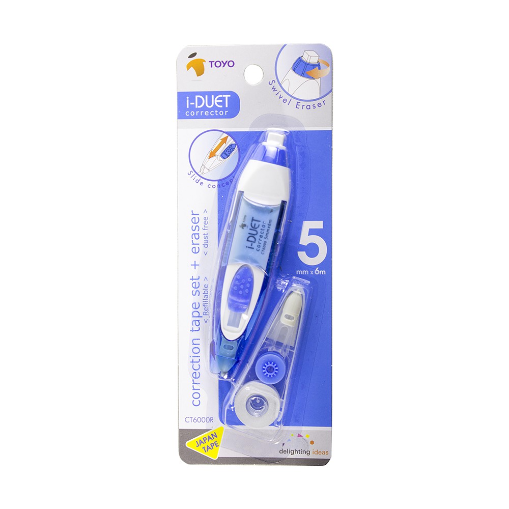 CORRECTION TAPE CT6000R 5MM X 5M TIP-X TIPEX TIP EX KERTAS TOYO JEPANG