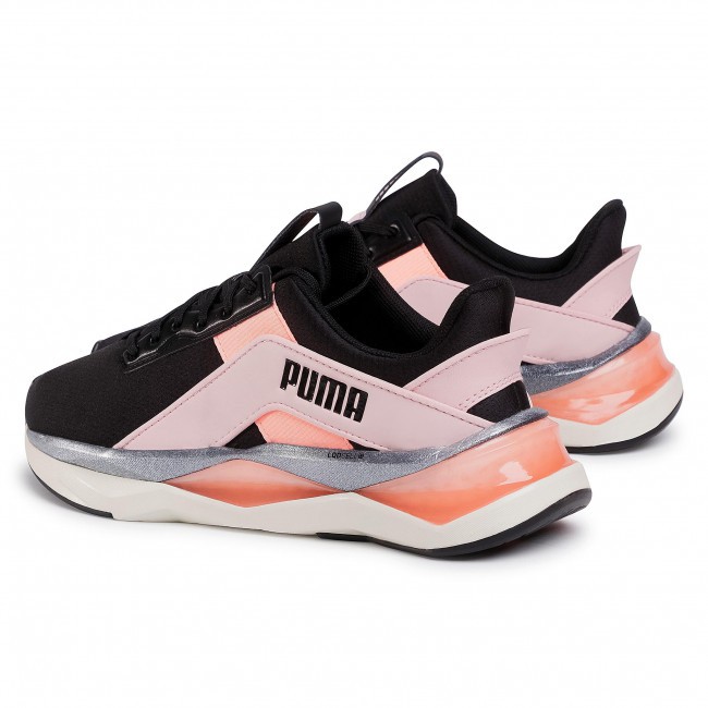 puma training xt geo pearl trainers in black