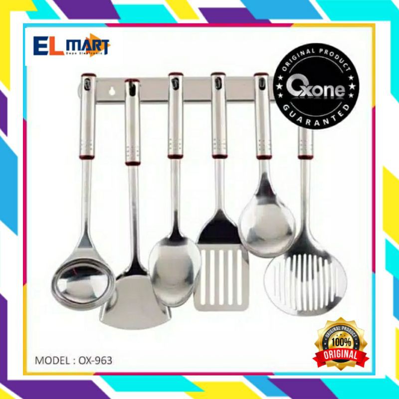 oXONE kitchen tools stainless OX-963 / sutil centong spatula stainless