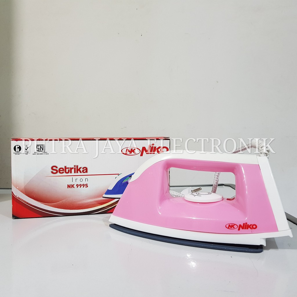 SETRIKA NIKO NK 999 S DRY IRON ANTI LENGKET