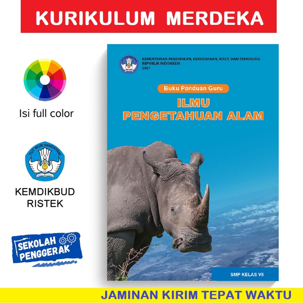 Buku Panduan Guru Ilmu Pengetahuan Alam - IPA SMP Kelas 7 Kurikulum Merdeka (Sekolah Penggerak) Keme