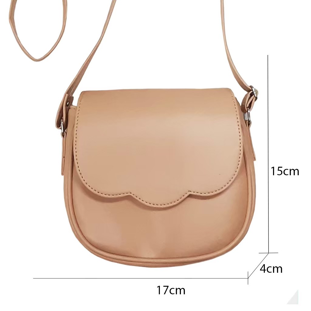 TAS SELEMPANG MINI WANITA KULIT PU saes store  id (resleting) Murah saes store 002