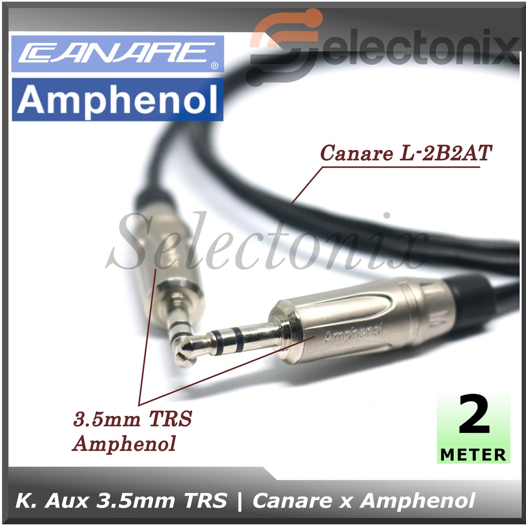 Kabel Aux Amphenol x Canare [2m]