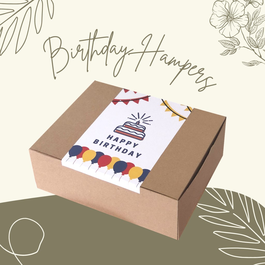 

Birthday / Graduation Hampers (XL) / Gift Box / Souvenir Snack / Bingkisan Hadiah