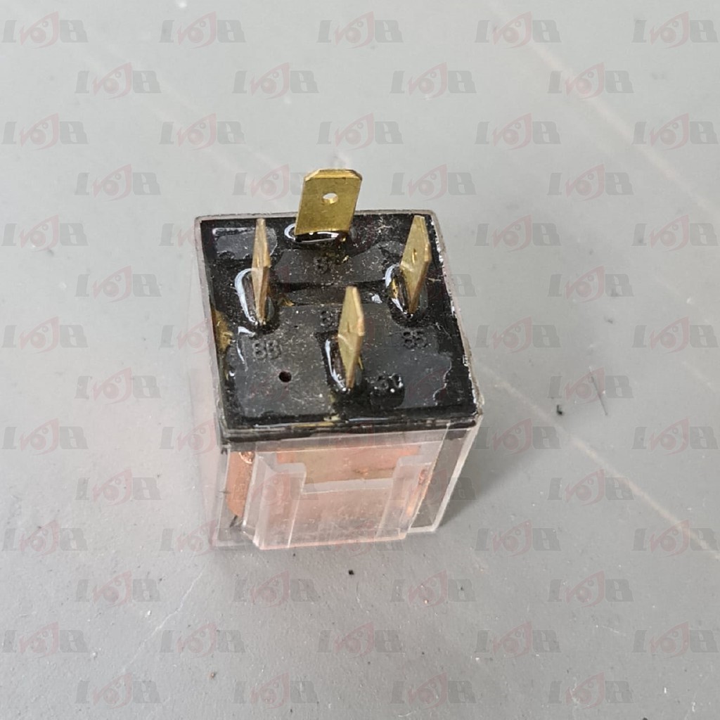 Relay MX Kaki 4 12v 30/40a Rellay Empat Pin For Klakson Alarm Lampu